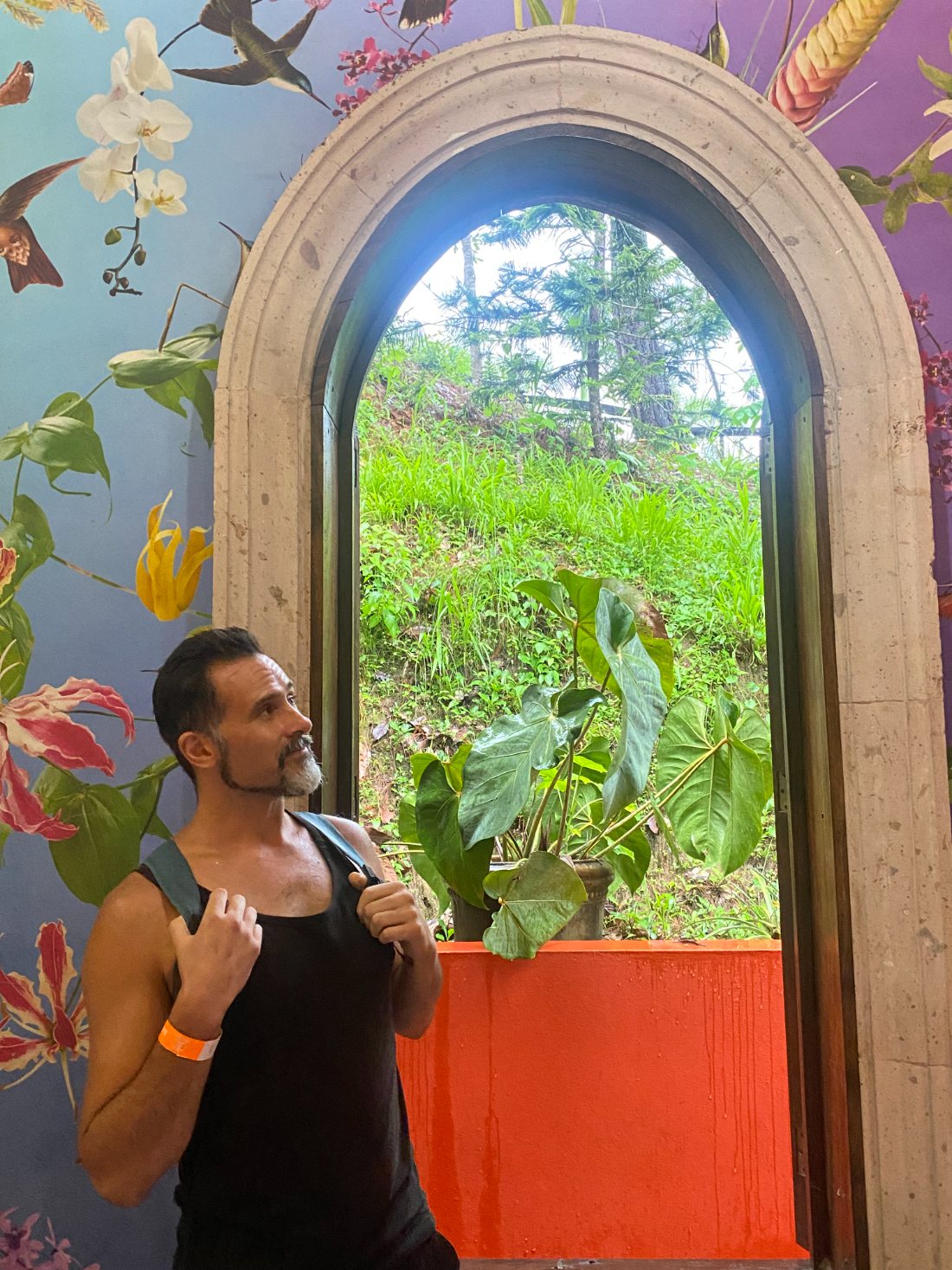 Chad Elliott Fahlman at the Jardín Botánico de Vallarta in Jalisco, Mexico